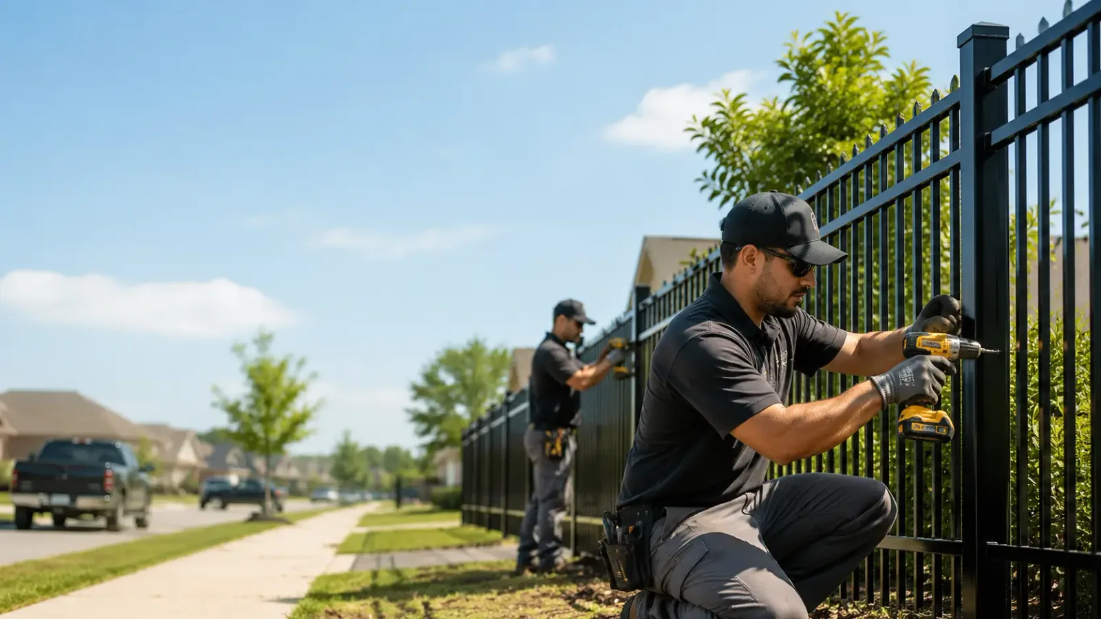 Metal Fence Installation in Montclair, CA